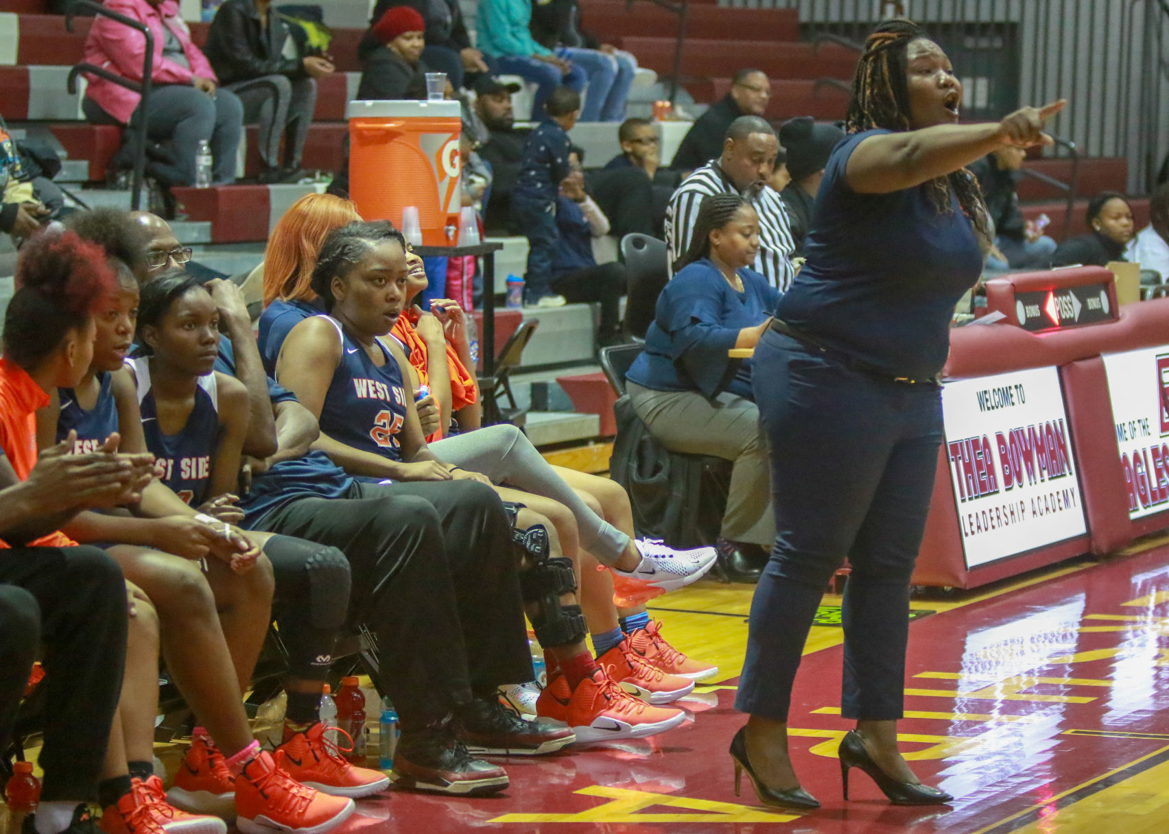 West Side-Bowman girls basketball